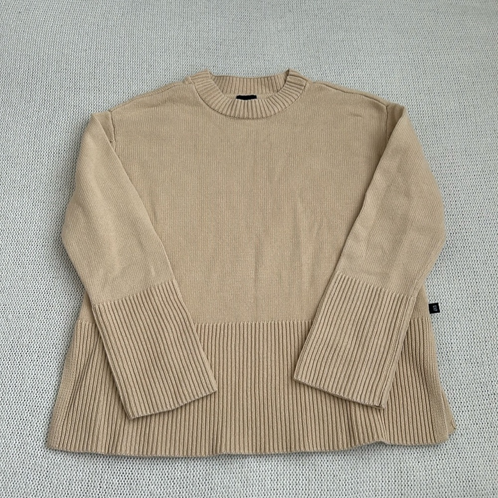 GAP Cream Crew Neck Sweater